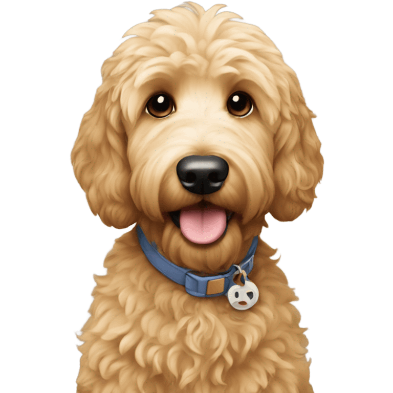 Goldendoodle  emoji