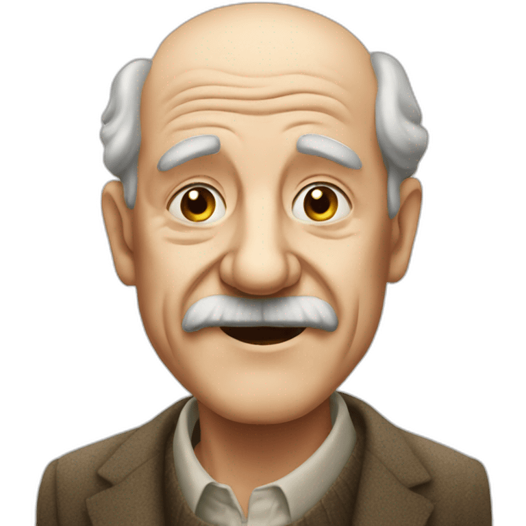 british old man big nose emoji