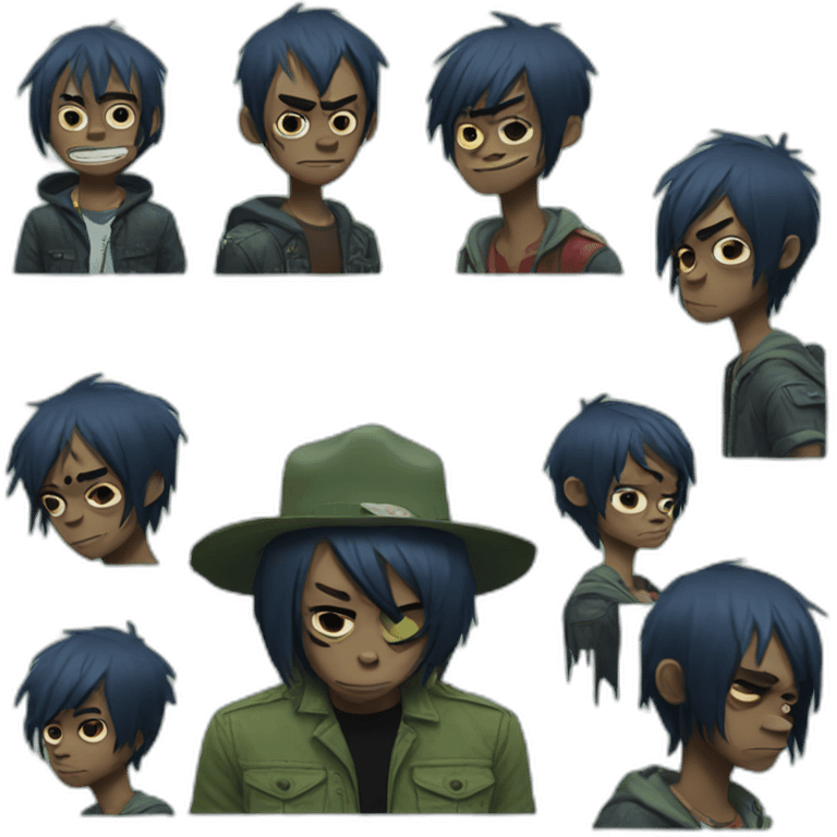 gorillaz emoji