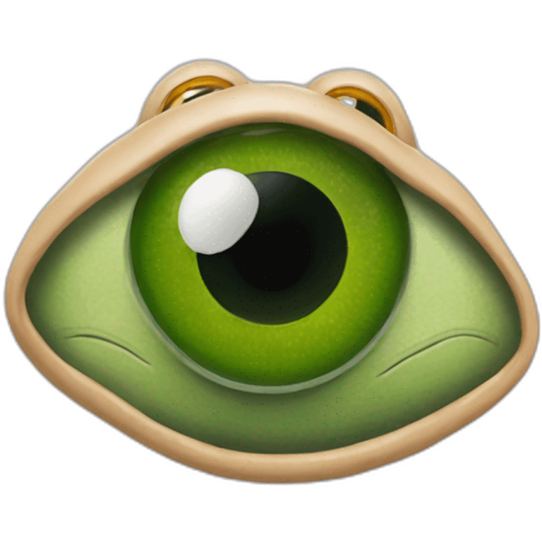 mr frog eye emoji