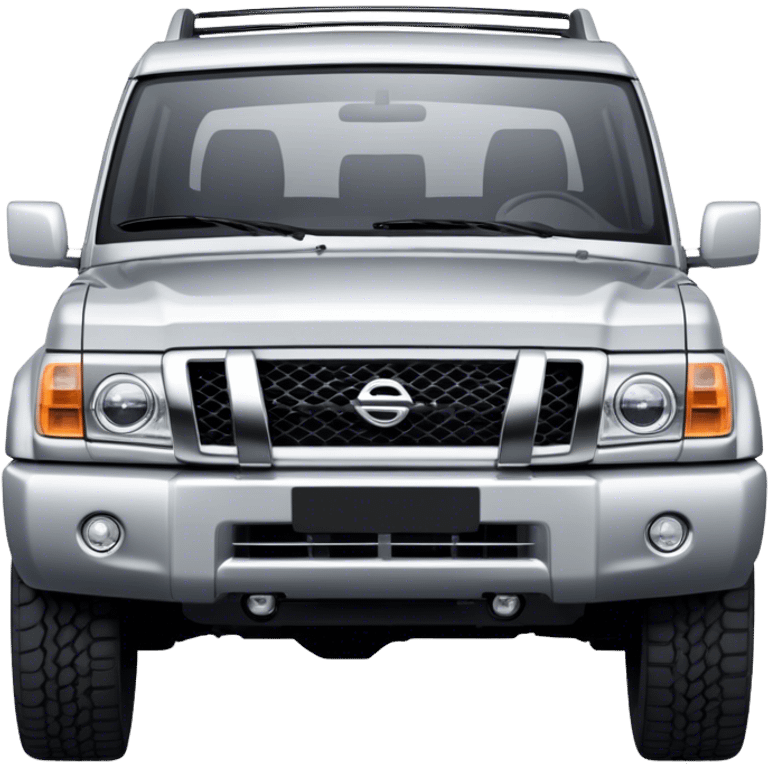 Nissan Patrol - Nissan (Model Year: 2022) (Iconic colour: Silver) emoji