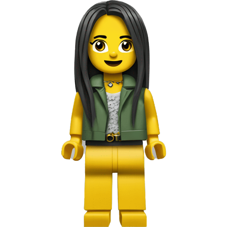 BILLIE EILISH lego full body emoji