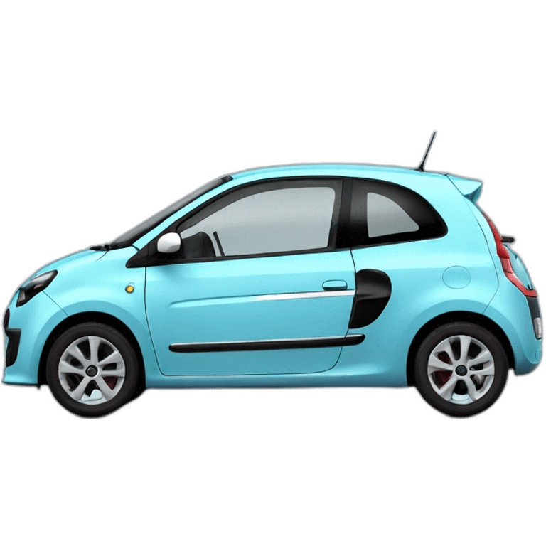 renault twingo 2013 light blue emoji