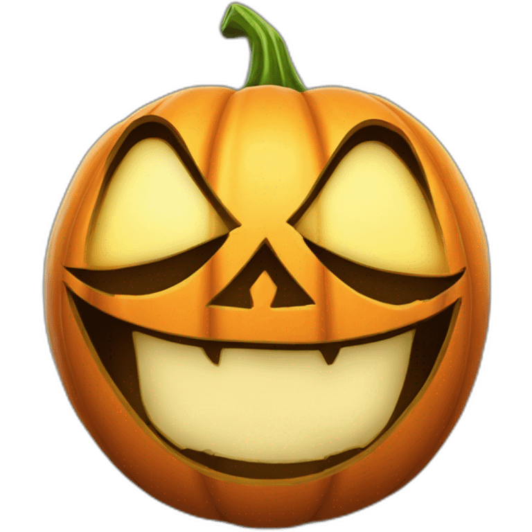 laughing jack-o-lantern emoji