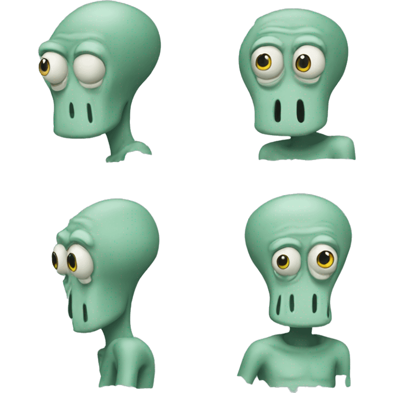 Squidward emoji