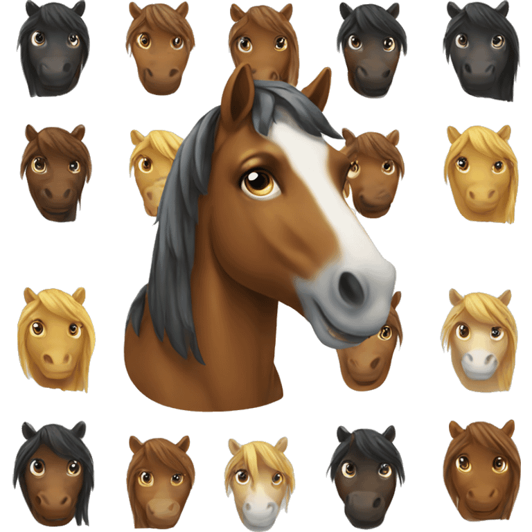 Horse emoji