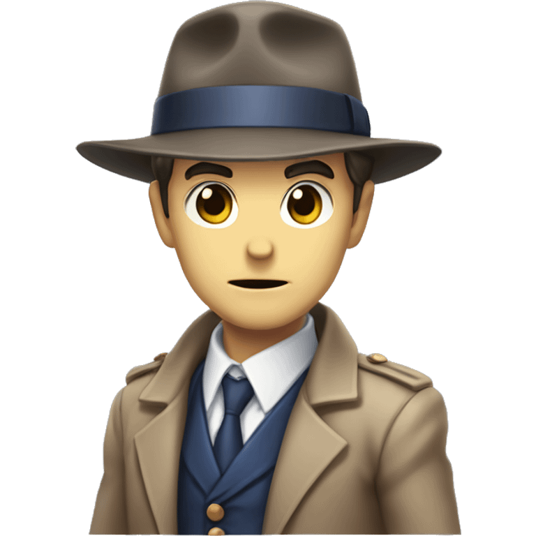 Detective Dick Gumsh Ace Attorney emoji