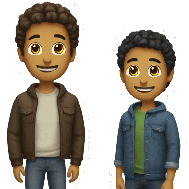 Duo de mejores amigos  emoji