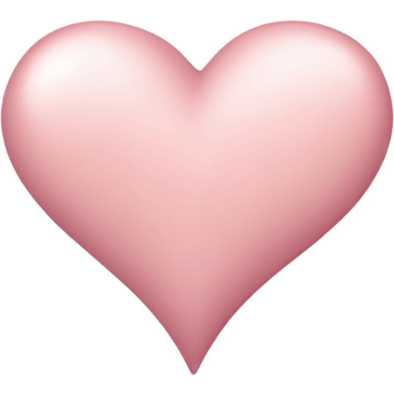 light pink heart emoji