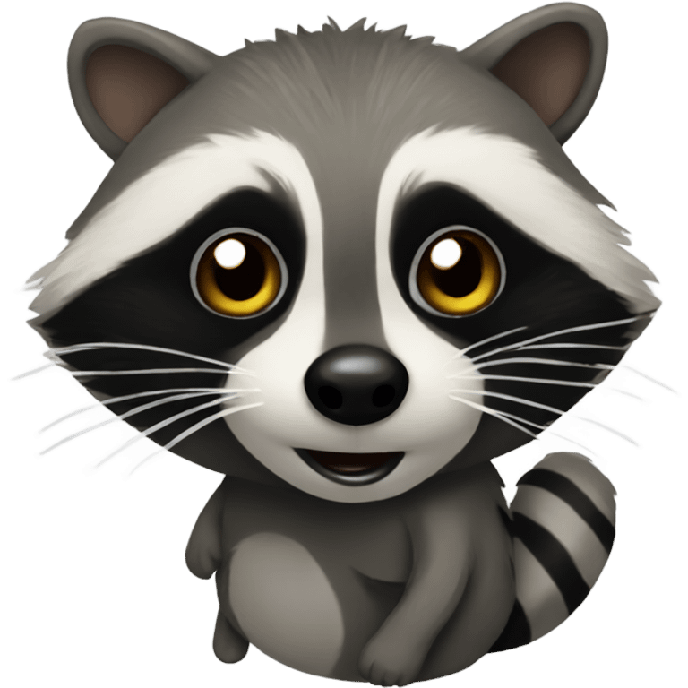 raccoon emoji