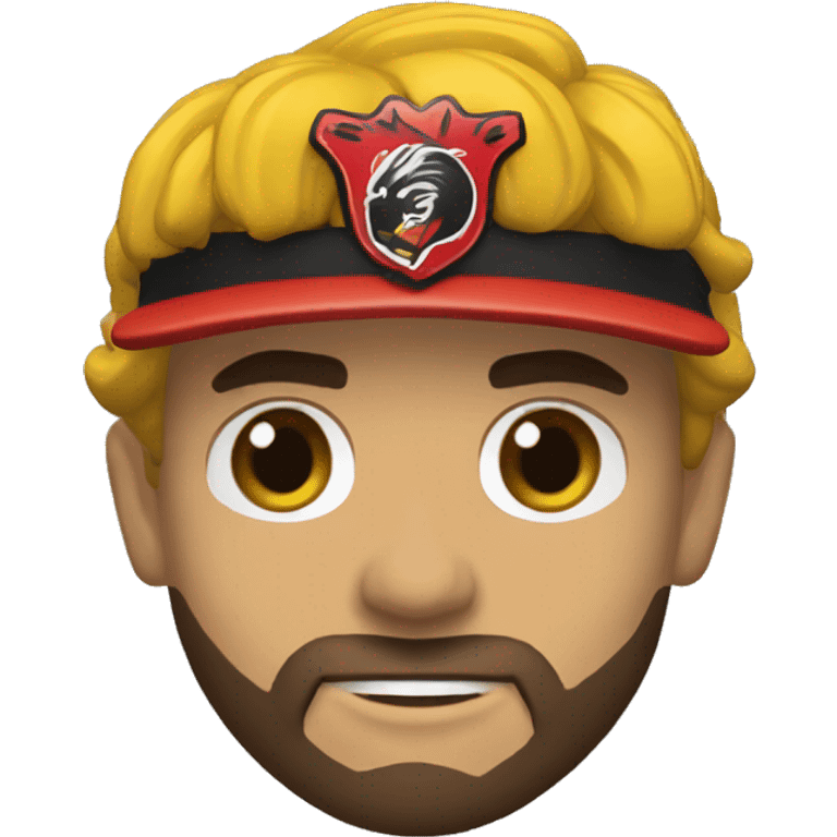 Símbolo do time do Flamengo emoji