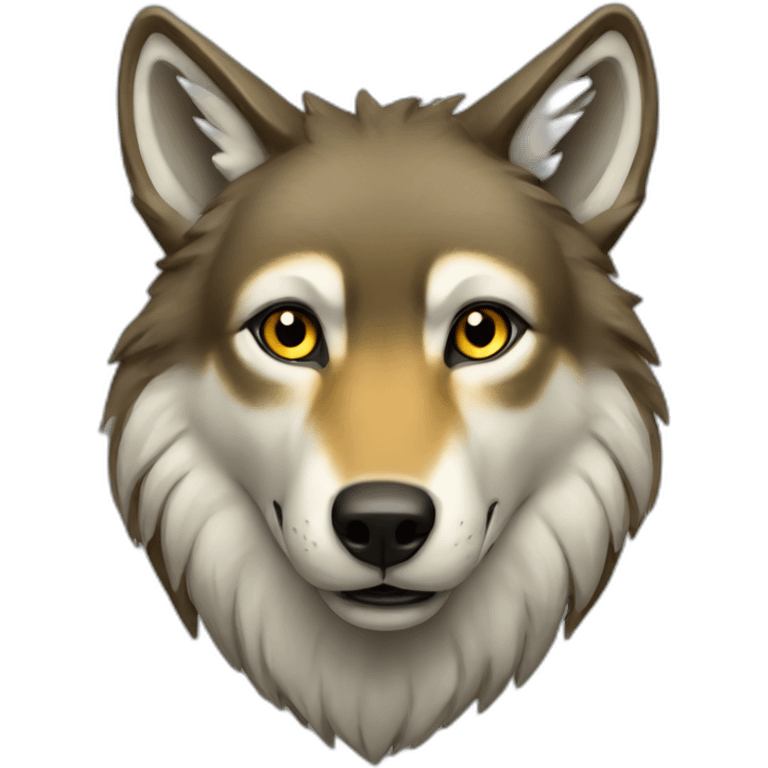 A Brazilian Wolf emoji