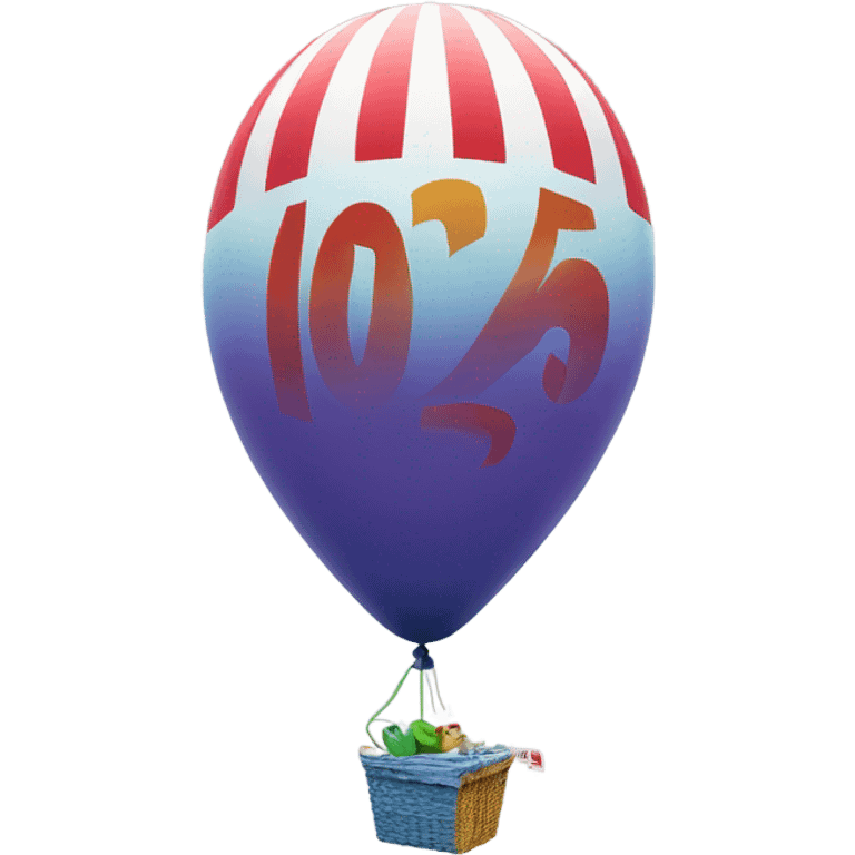 2025 balloon  emoji