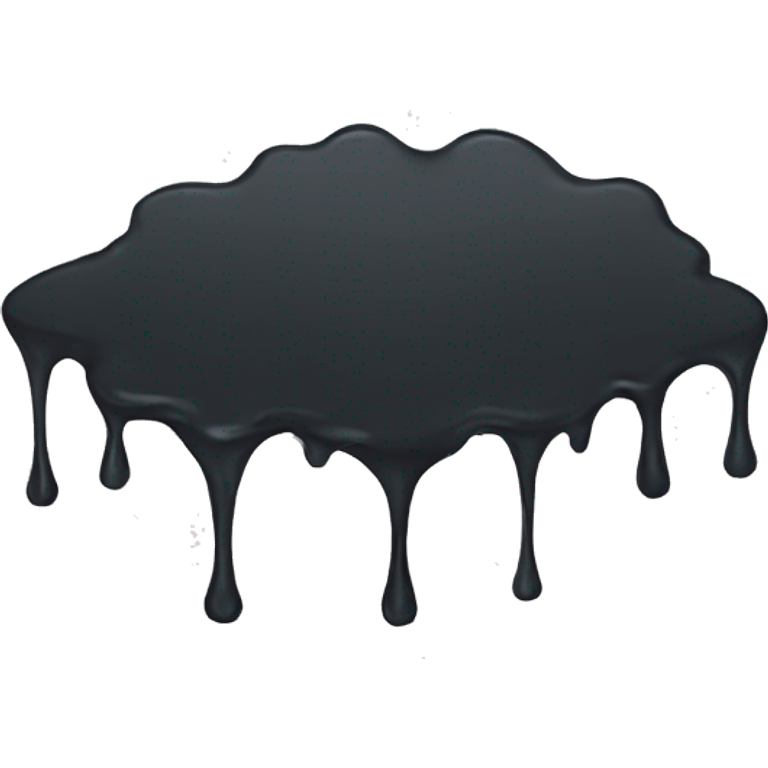 black puddle emoji