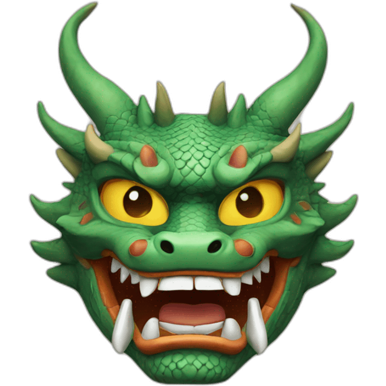 dragon japanese mask emoji