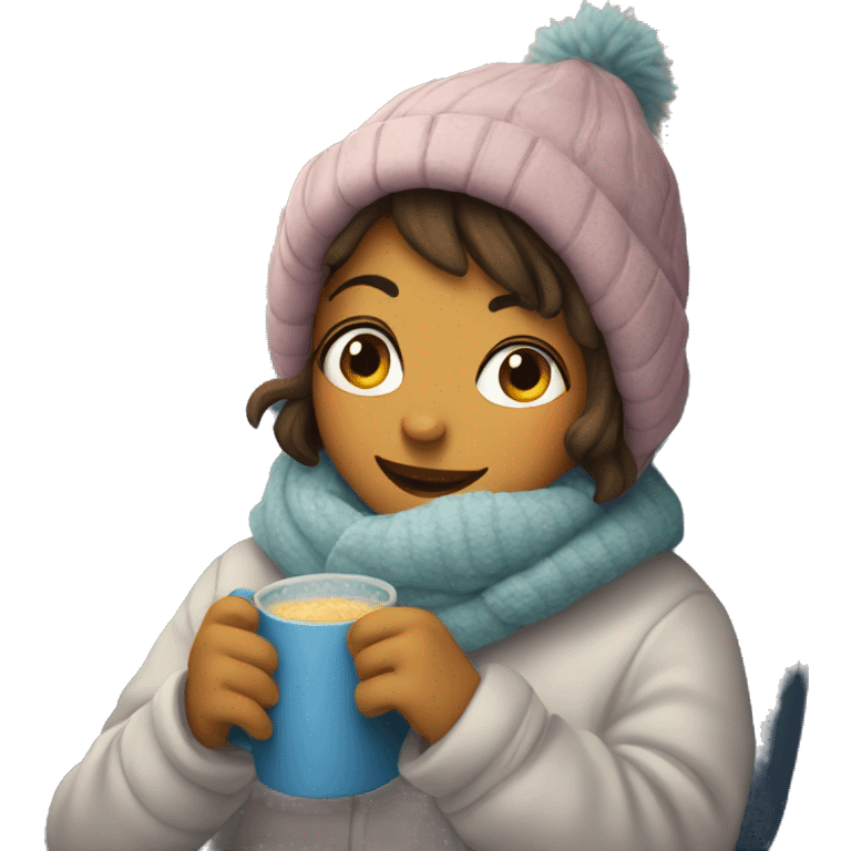 cozy winter emoji