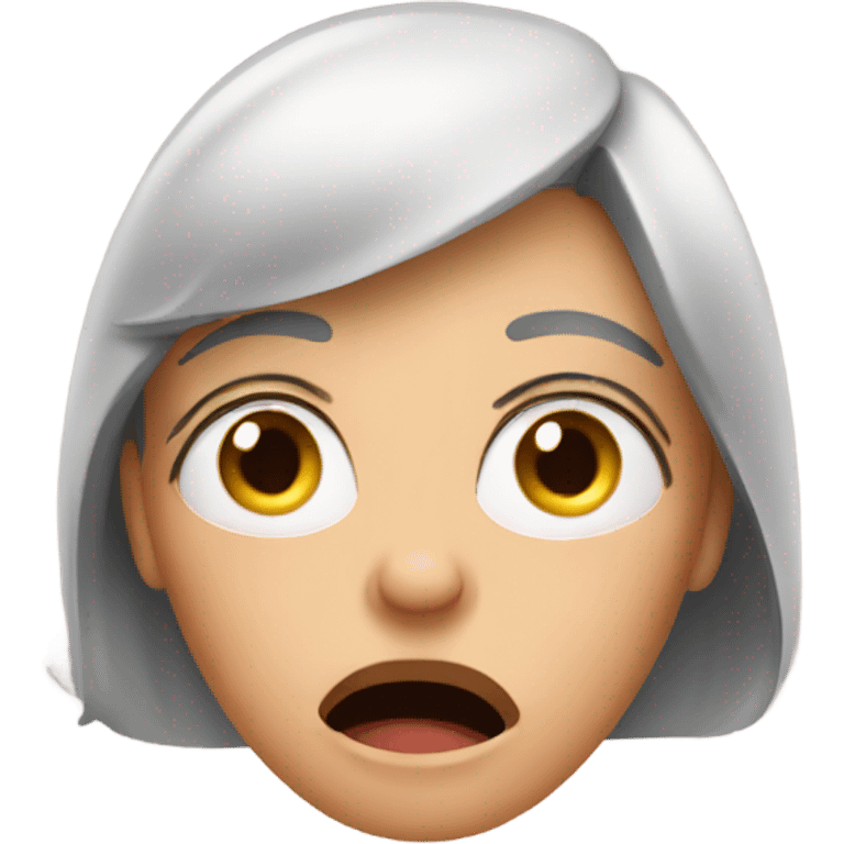 Shocked mum emoji