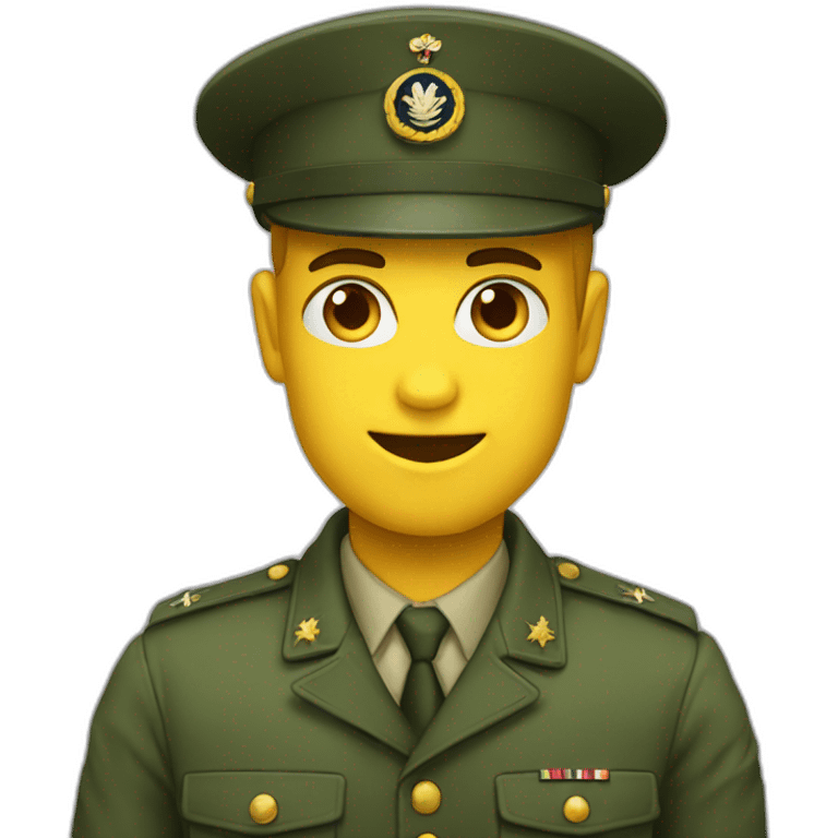 Militaire qui salut emoji