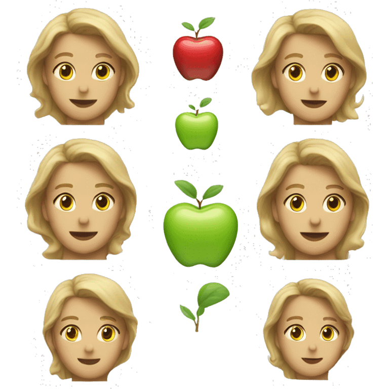 Apple headpones in white emoji