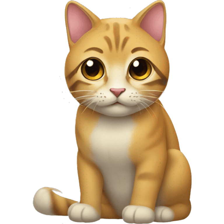 一只奔跑的小猫 emoji