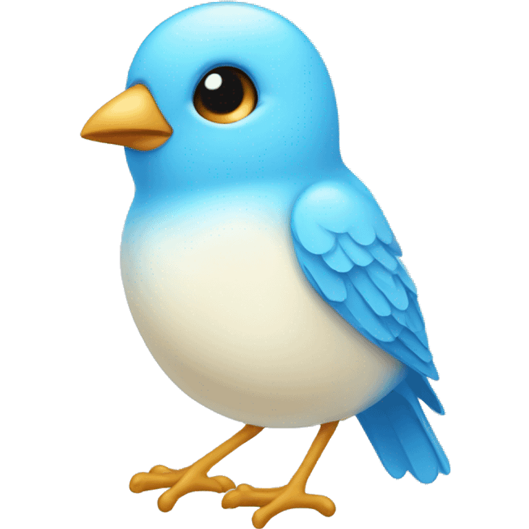 baby light blue bird emoji