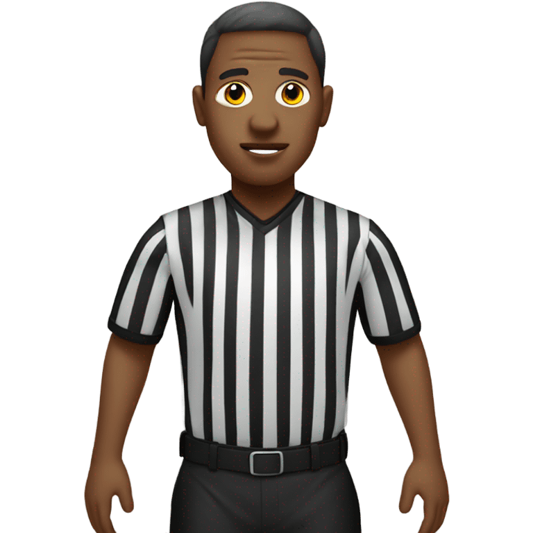 Blind referee emoji