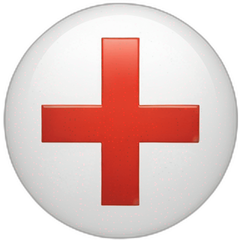 red cross error emoji