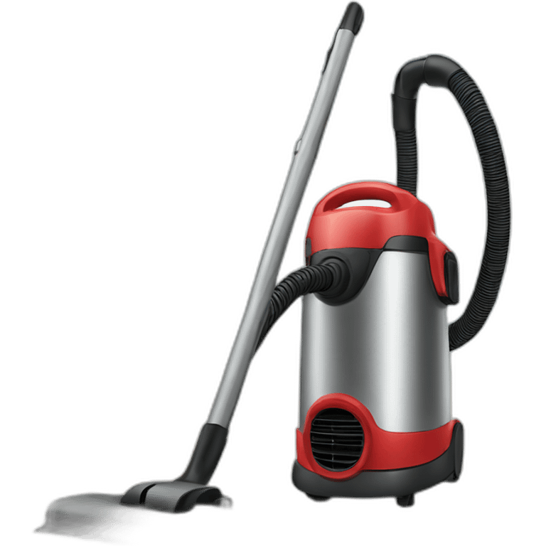 Vacuum cleaner on the beach emoji