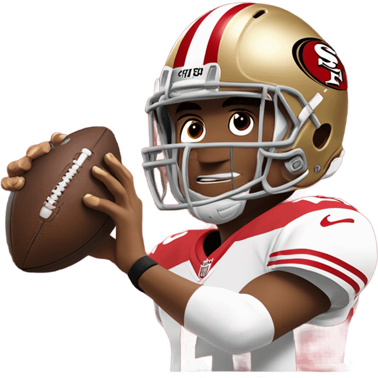 San Francisco 49ers quarterback  emoji