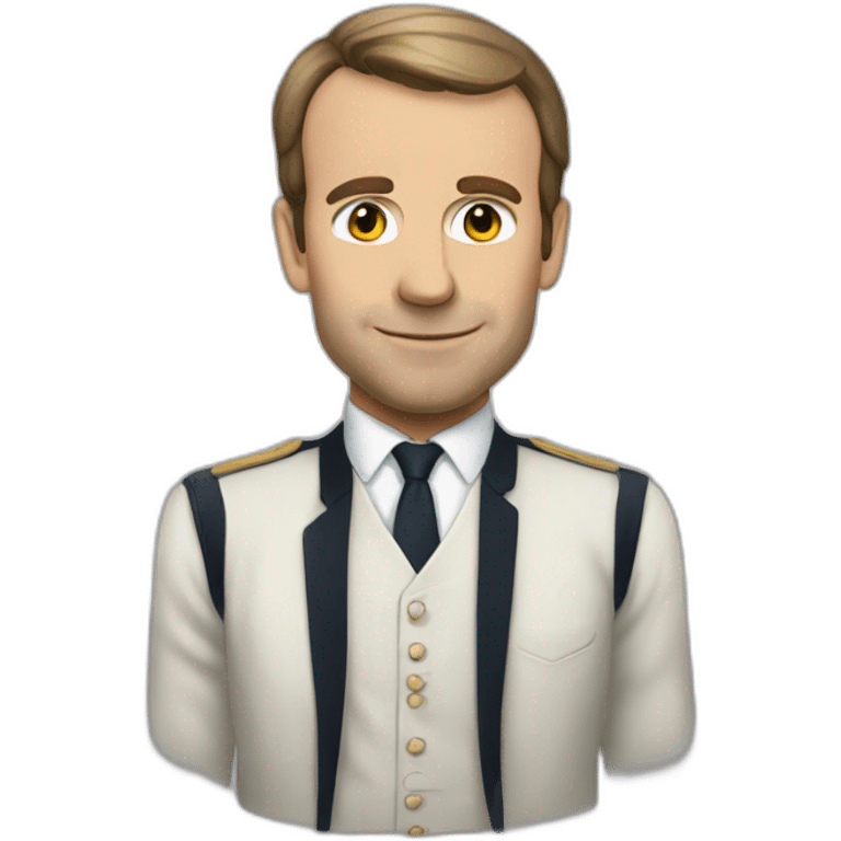 Macron plombier emoji