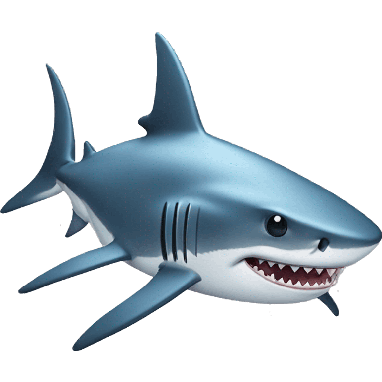 Shark with tohat emoji