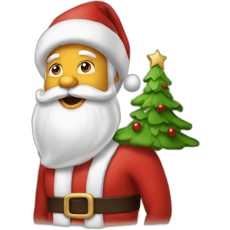 Santa emoji