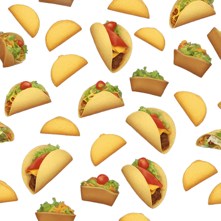 A single breakfast taco emoji