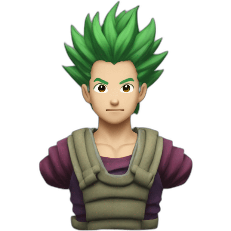 Gon dans les bras d'Hisoka emoji