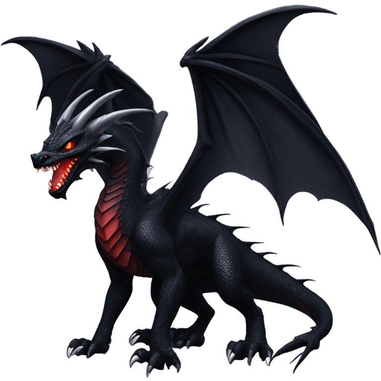 Dragón negro furia nocturna how to train your dragon emoji