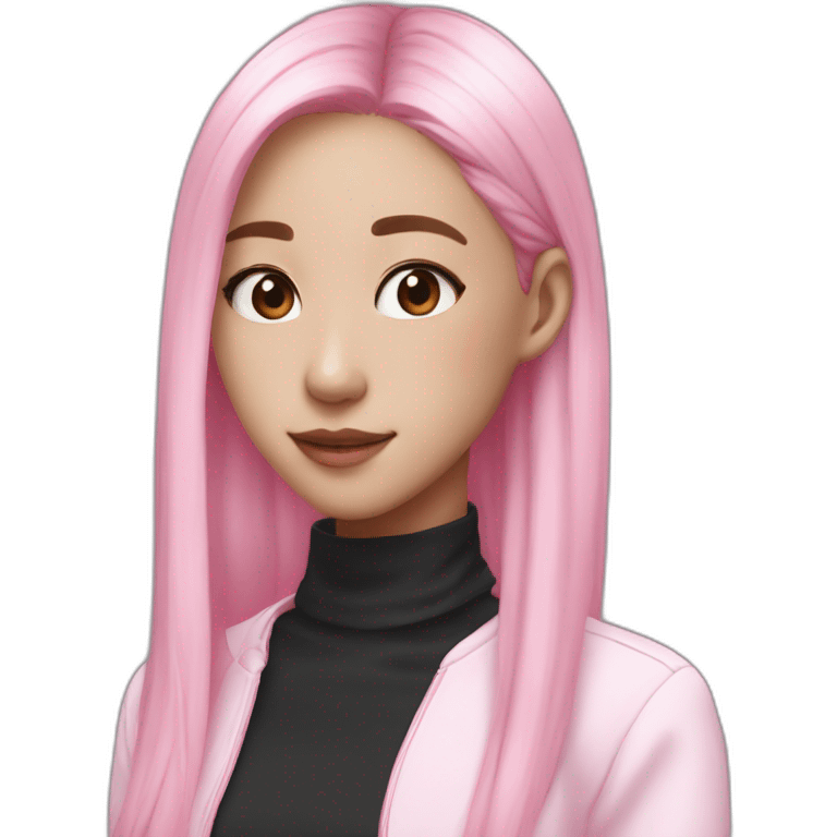 Black-pink-Jisoo emoji