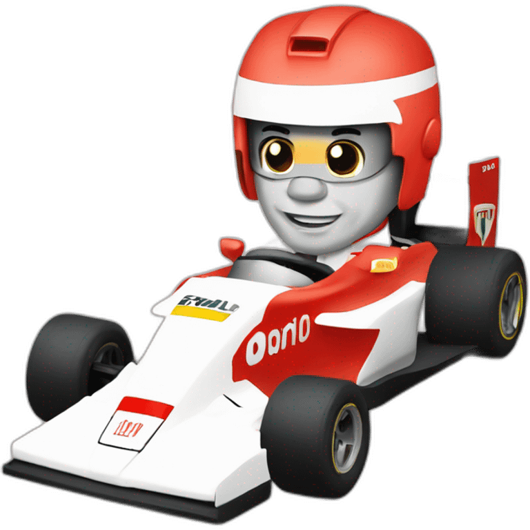 Voiture formule 1 emoji