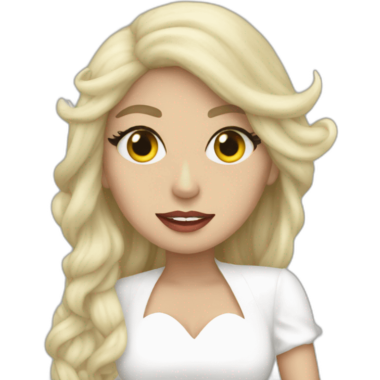 lady gaga at sea emoji