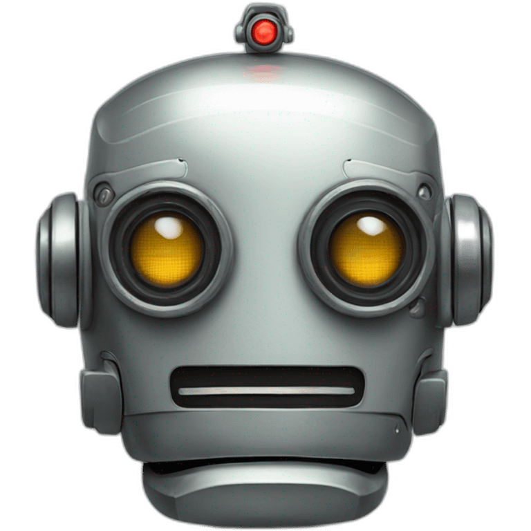 old school robot emoji