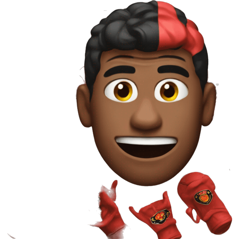 Mamchester united red devil emoji