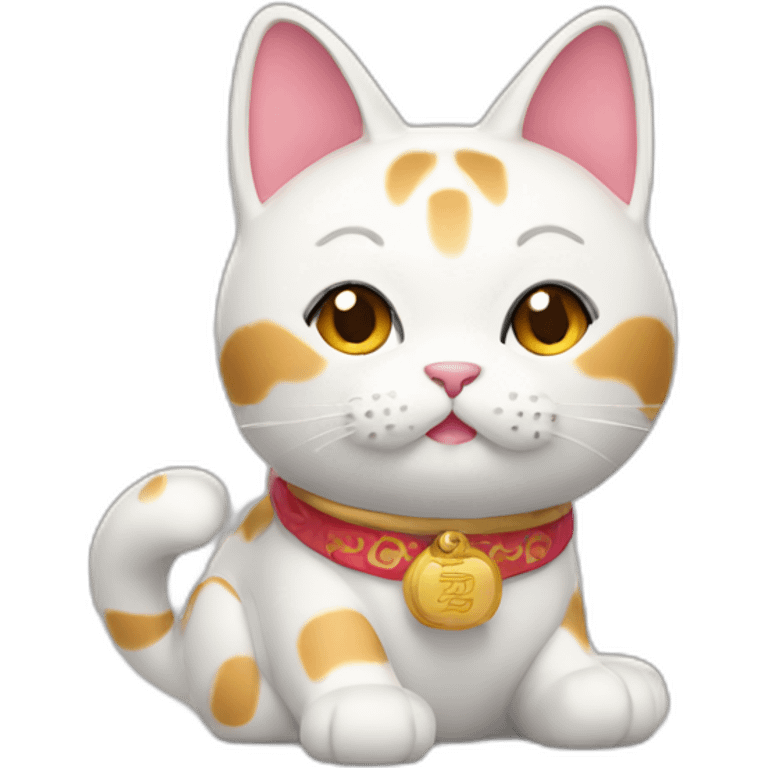 lucky cat emoji