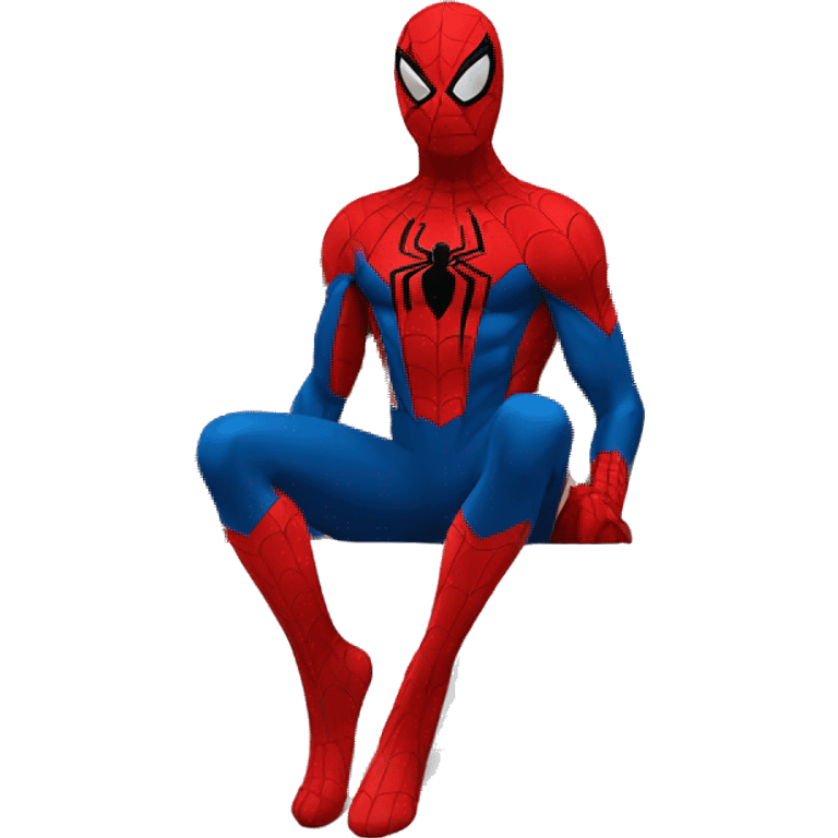 Spiderman dormido emoji