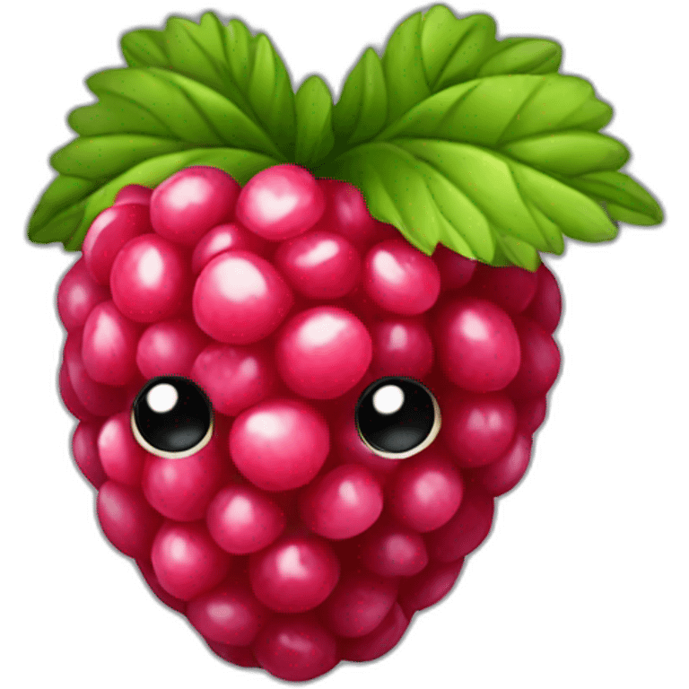 Rasberry emoji