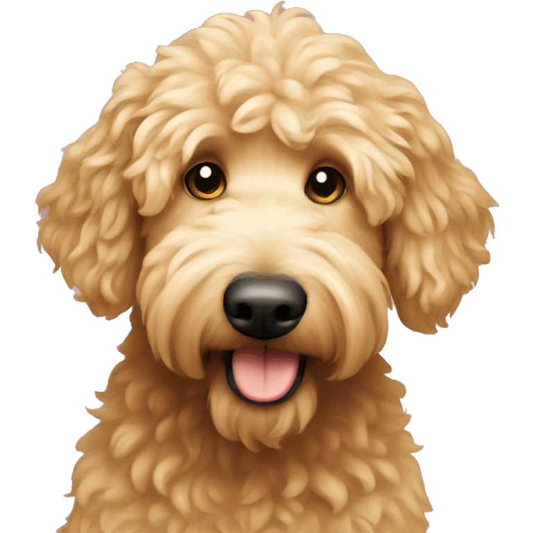 Golden doodle  emoji