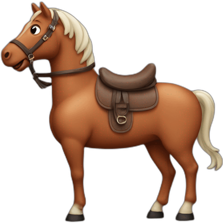 sausage on a horse emoji