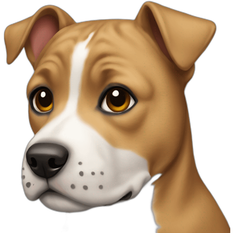 american staffordishe terrier emoji