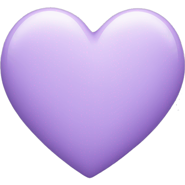 pastel purple heart emoji