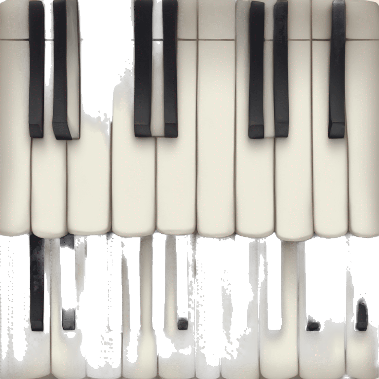 piano keys emoji