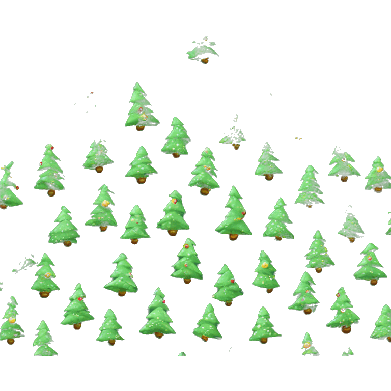 Christmas tree decorated  emoji