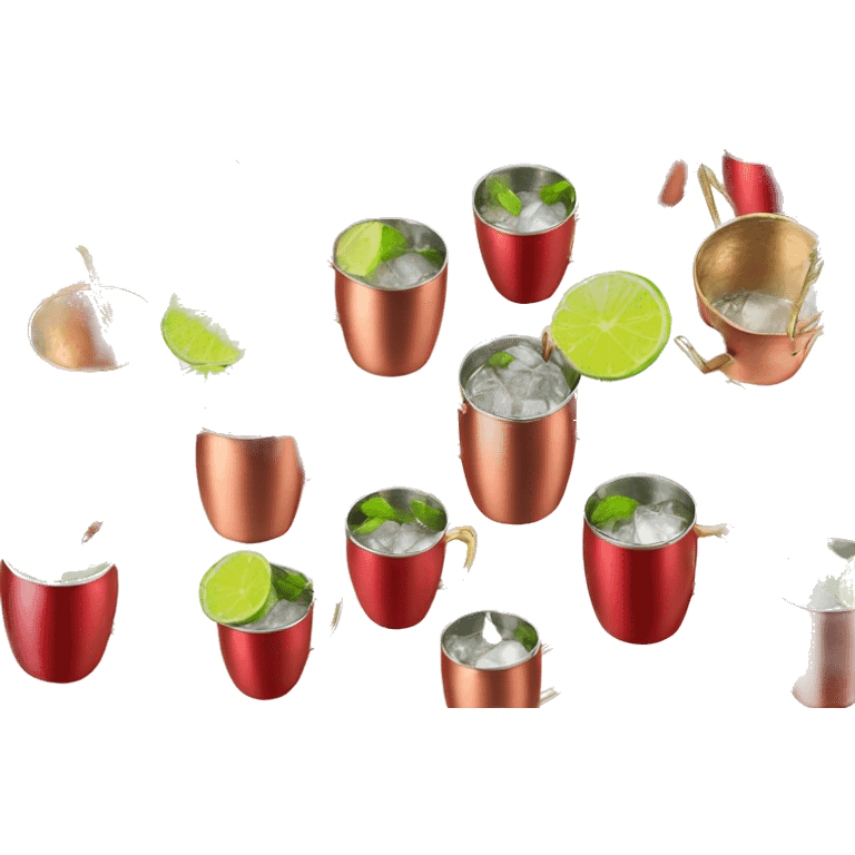 drink moscow mule red cup emoji